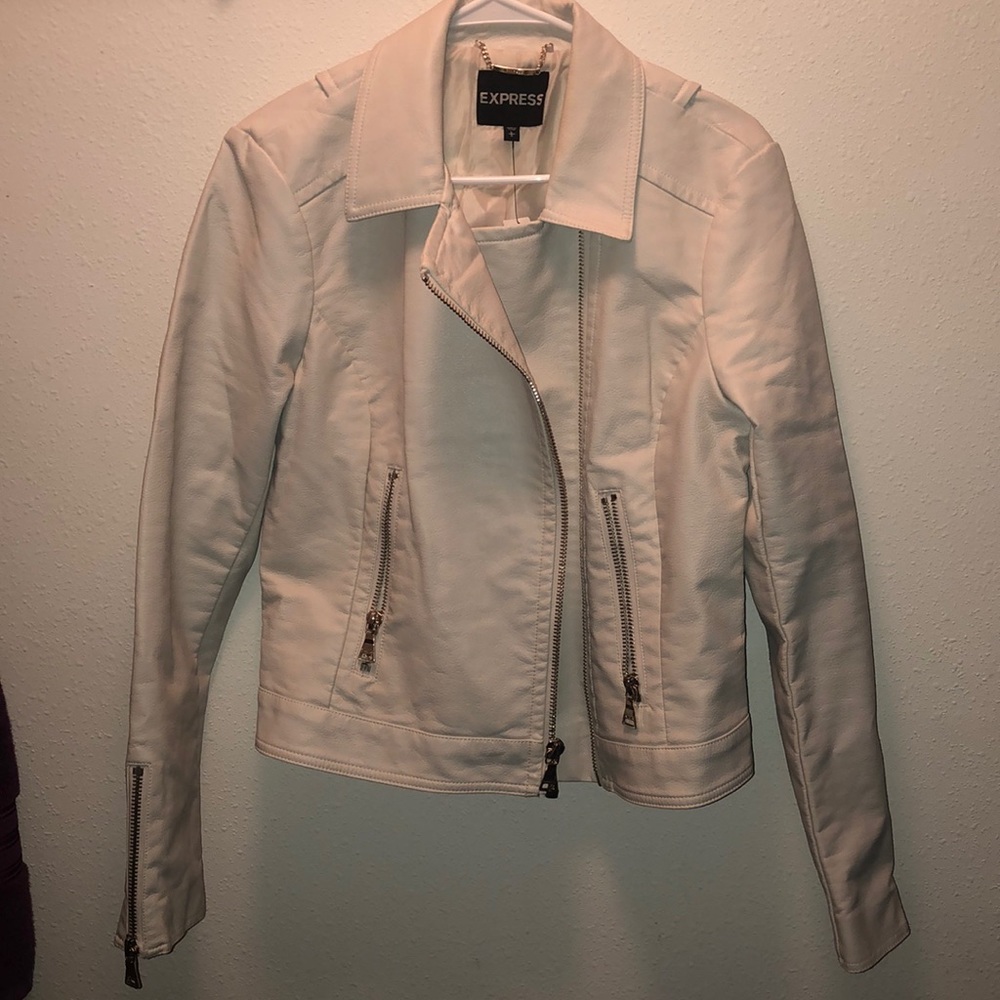 Faux Leather Jacket